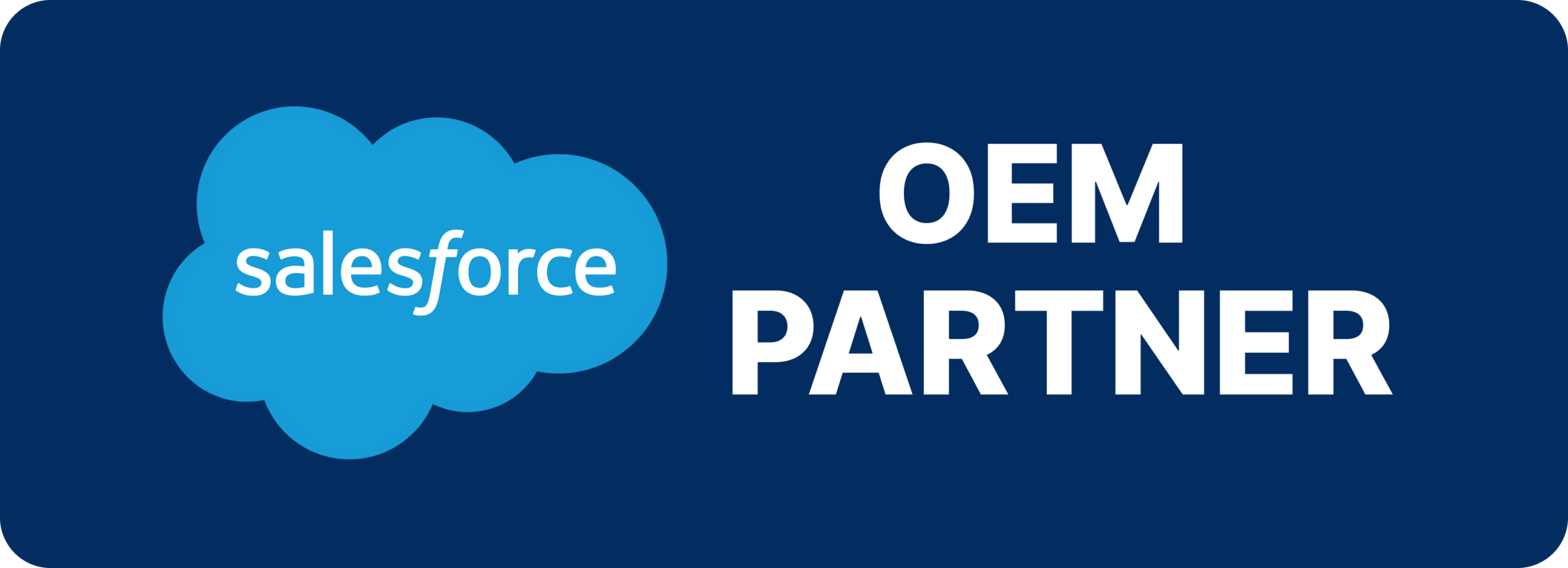 Salesforce OEM Partner badge