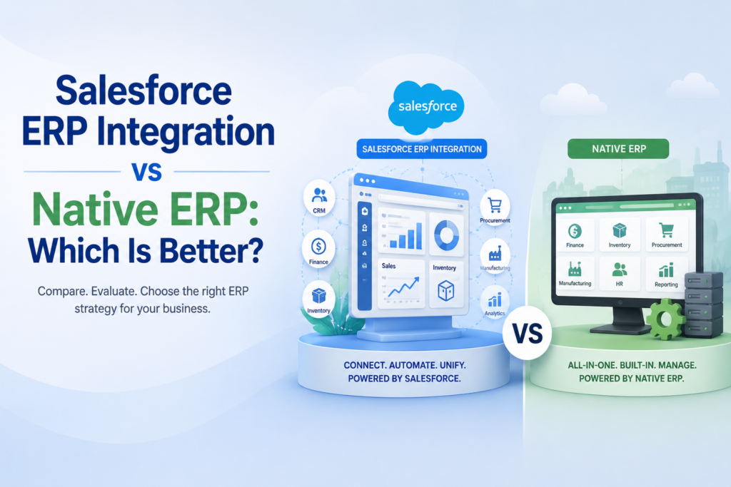 Salesforce ERP Integration vs Native ERP