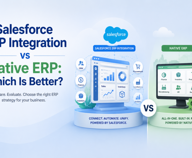 Salesforce ERP Integration vs Native ERP