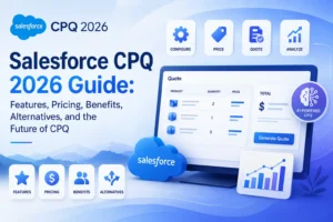 Salesforce CPQ 2026 Guide: Features, Pricing, Benefits, Alternatives, and the Future of CPQ