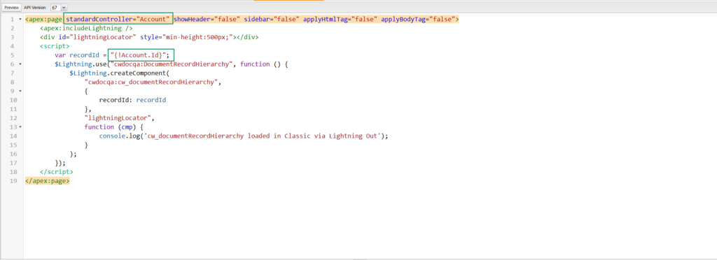 Generate Document Using Classic View 15