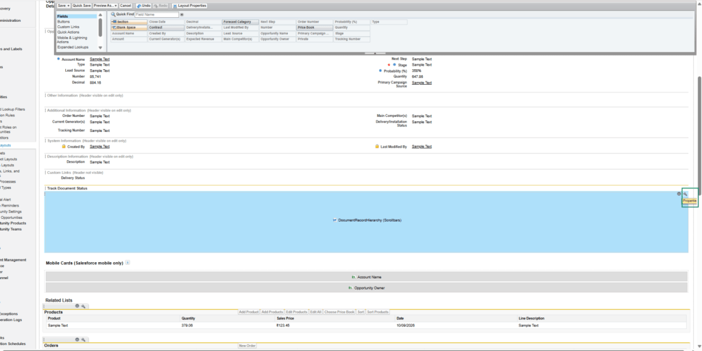 Generate Document Using Classic View 35