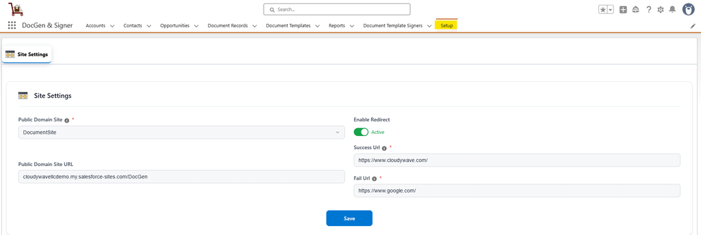4. Site Setup & Configuration 3